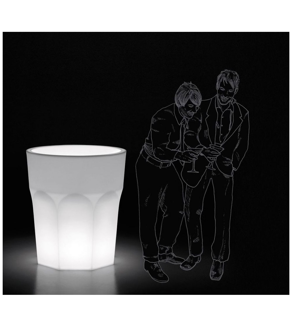 Cubalibre Light Vaso in plastica con luce - Plust Collection